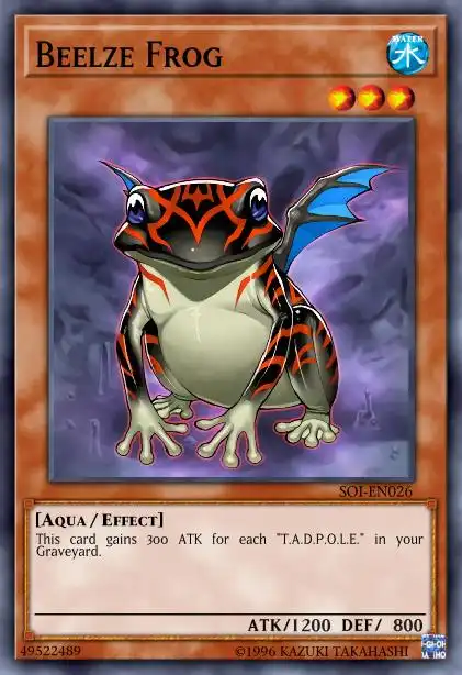 Edison Rulings for Beelze Frog